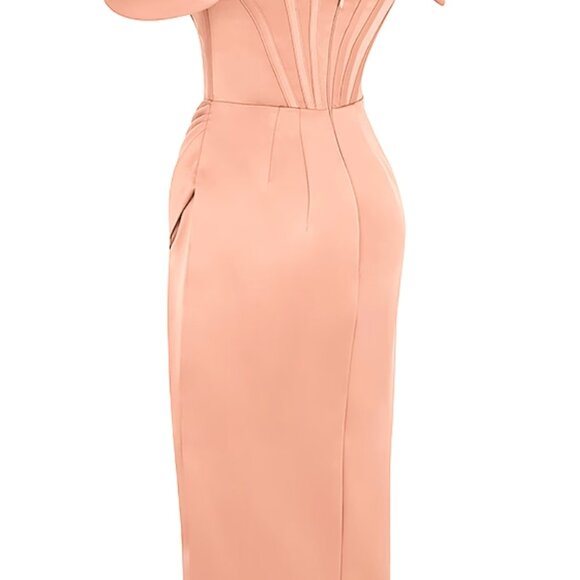 House of CB Loreta Dress XS Blush - Picture 7 of 9